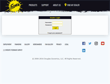 Tablet Screenshot of dealers.fisherplows.com