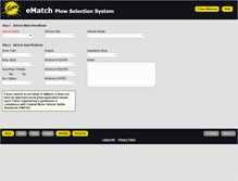 Tablet Screenshot of ematch.fisherplows.com